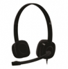 Tai nghe Logitech Stereo Headset H111 (1 Jack Mic + audio) Dùng Laptop